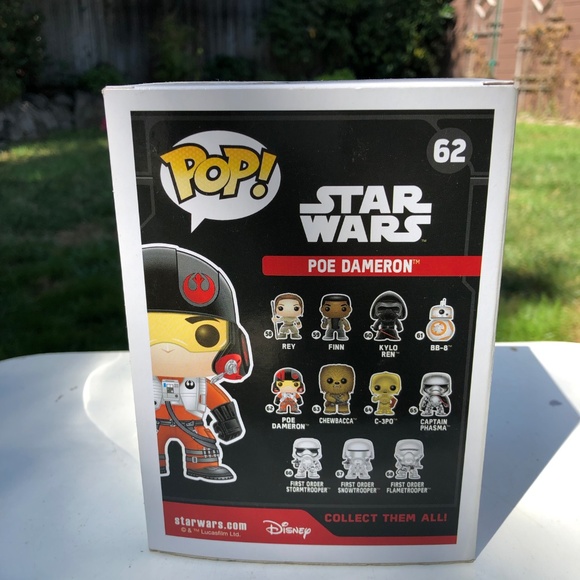VAULTED: Funko Pop! Poe Dameron #62 - Picture 3 of 4